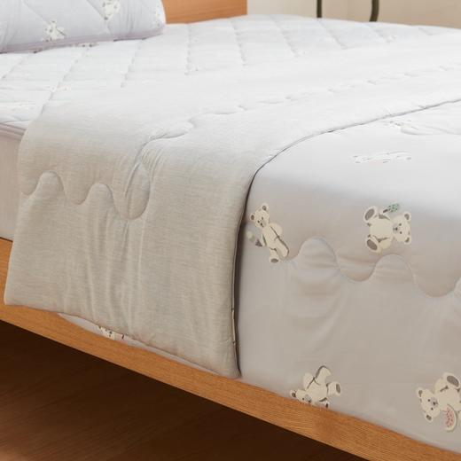 强冷感S25 泰迪熊床品系列 薄被/毛巾被/床垫/枕垫 单人/双人/特大双人 商品图5