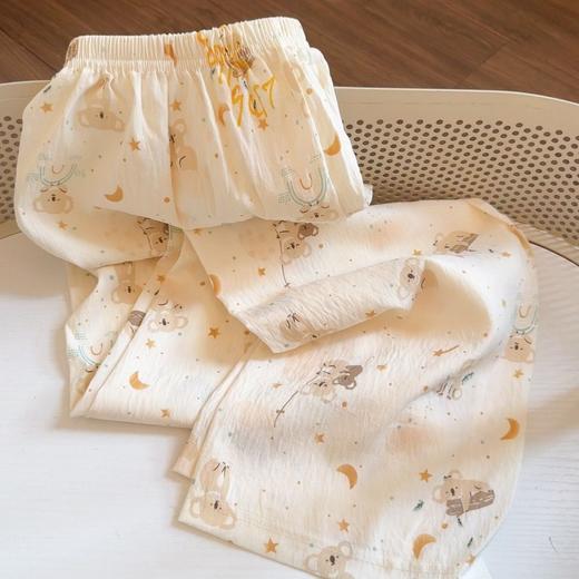 【家居裤必备，直筒裤型修身显瘦】睡裤女春秋季新款 白波点腊肠狗可爱家居裤 宽松柔软直筒遛弯裤-QQ 商品图2