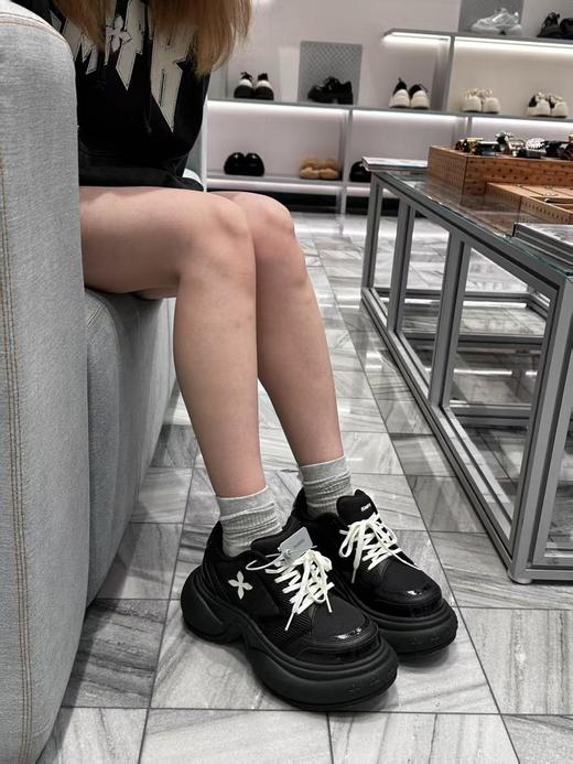 SMFKTide2025春夏最新王炸爆款百搭时尚潮流厚底十字花休闲鞋（HC） 商品图6