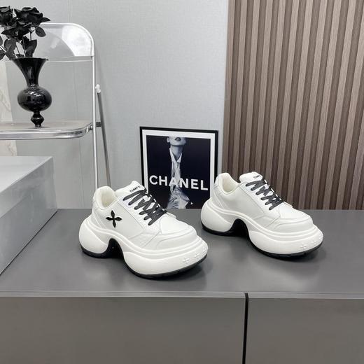 SMFKTide2025春夏最新王炸爆款百搭时尚潮流厚底十字花休闲鞋（HC） 商品图2