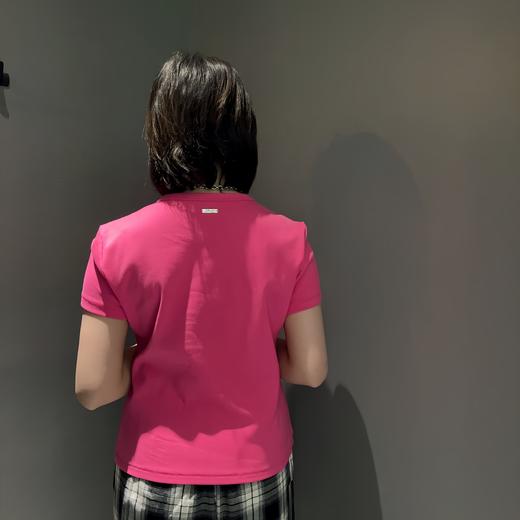 MZ圆领净版百搭短袖T恤（红白黑）夏季952010200321 商品图1