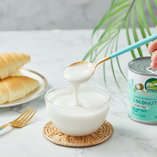 椰子甜炼奶  无蔗糖椰子饮料 320g/罐【周一三五发货】 商品图4