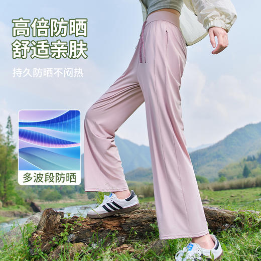 轻辞/探索者π 凉爽冰皮防晒裤 凉感科技 舒适亲肤 轻薄冰凉 束脚款/阔腿款/开叉款/收口款 多款可选 商品图10
