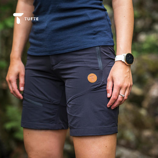 TUFTE 女士垂柳系列软壳短裤 商品图1