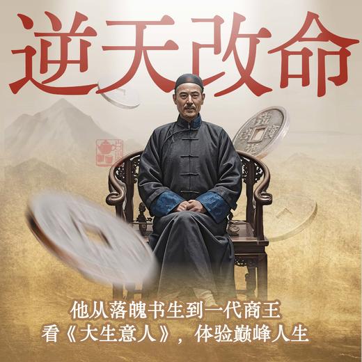 陈晓、孙千央视热播剧《大生意人》原著小说，政商奇文，以商报国，陈晓从落魄书生到一代商王。看《大生意人》，学生意经，感悟顶级商业智慧 商品图1