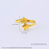 【限时克减150元】足金999 #为你摘星 实心活口戒指许愿小星星错口圈戒(AUQJZ00034)预售产品下单后不退款不退货不换货不补差价 商品缩略图3