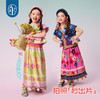 【年衣】童装女童套装民族服饰新款2025夏季儿童汉服两件套青罗朵朵套装 商品缩略图2