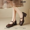 ZHR则则方头玛丽珍鞋女2025新款法式温柔单鞋复古小皮鞋浅口女鞋 商品缩略图9