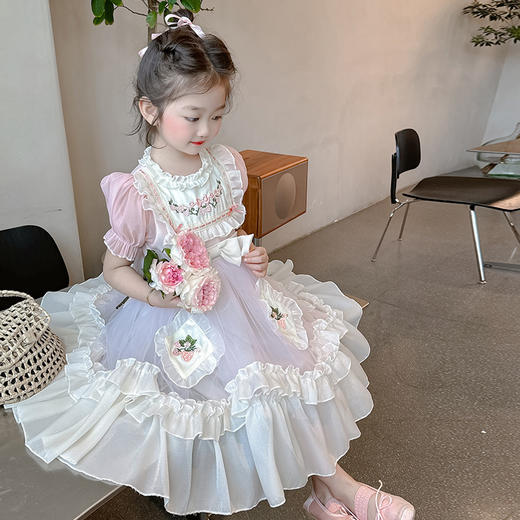 女童新中式汉服 2025新款夏季国风夏装连衣裙 商品图14