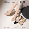 ZHR则则镜面细跟单鞋女2025新款高级百搭女鞋舒适显高精致高跟鞋 商品缩略图6