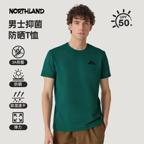 【徒步中国】诺诗兰 向溪男式圆领短袖T恤 NTSFT5223E