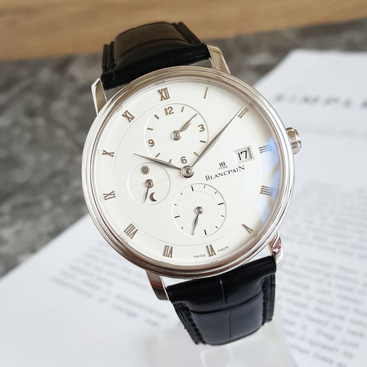 【95新】BLANCPAIN 宝珀经典系列6260-1542-55自动机械机芯38MM（男款）日期显示；GMT 310325NJM91 商品图3