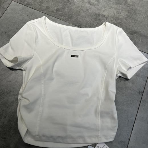 MZ U领净版短袖T恤（黑白）夏季952010100321 商品图3