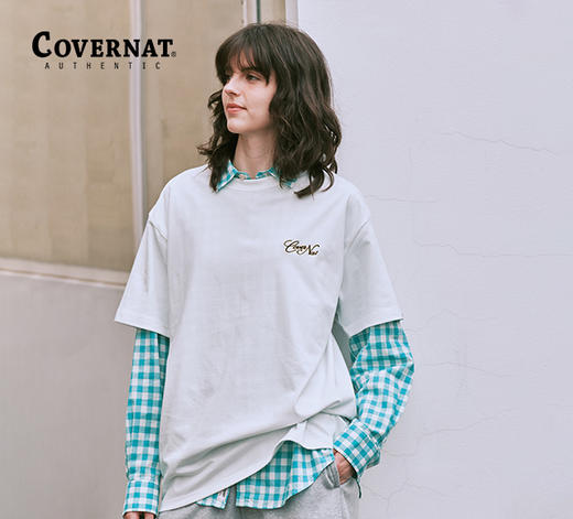 Covernat韩国潮牌男装夏款休闲百搭潮流T恤CO2402ST03 商品图0
