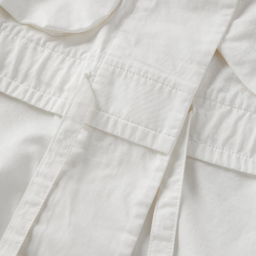 ROMI STUDIO“随性优雅”100%棉立裁工装口袋抽绳背心连衣裙D3796 商品图4