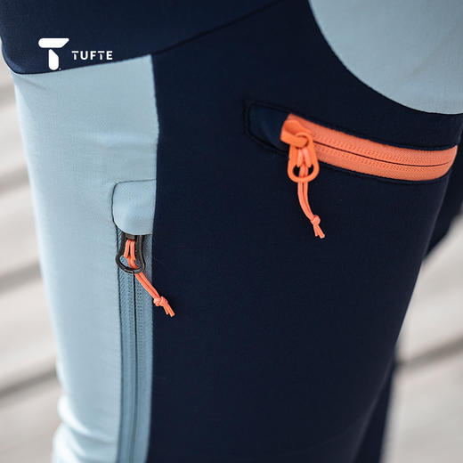 TUFTE 女士垂柳系列软壳长裤 商品图4