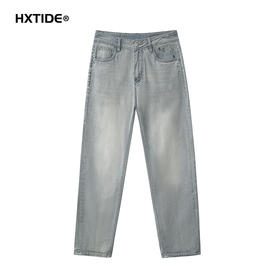【新品上新】HX 夏季水洗萝卜牛仔长裤Z201520009101