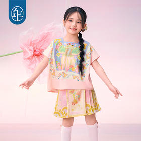【年衣】童装新中式T恤唐装春夏2025儿童古装国风汉服如鱼得水T恤
