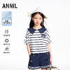 【实体店同款】女童短袖针织衫夏季新款安奈儿童装AG521675 商品缩略图0