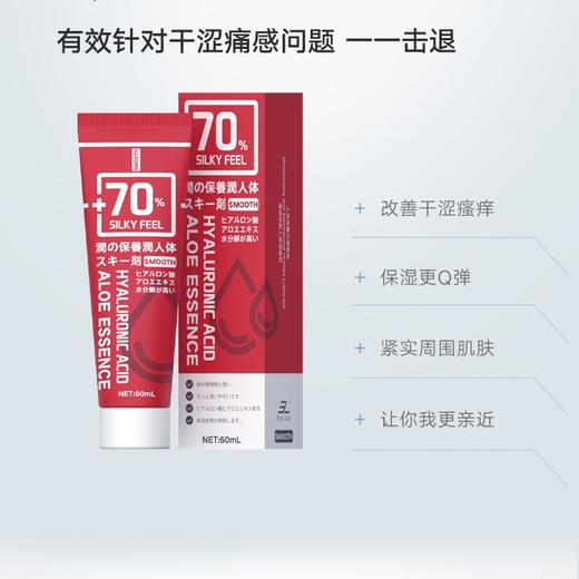 EasyLive Smooth Wter 润滑液 人体润滑油 水溶性润滑爱液 男女用成人夫妻房事抽插润滑剂60ml 商品图1