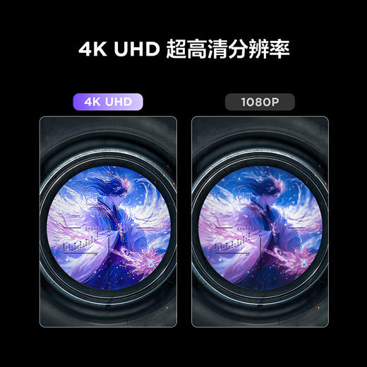 【FFALCON雷鸟】U9 27英寸4K电竞显示器165Hz HDMI2.1 HVA HDR1400量子点广色域 MiniLED电脑显示器  4K/165Hz/1ms响应 R27U91 商品图5