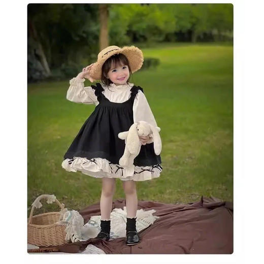 裁缝学苑TQ159女童公主裙纸样儿童新款童装蓬松纯棉连衣裙样板 商品图1