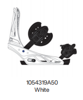 25/26BURTON固定器W ESCAPADE WHITE