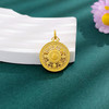 【限时克减150元】足金999 #八宝罗盘 （足金999字印）5G黄金镂空福运绵长圆满福字罗盘吊坠(5GDZ00554-02)（预售产品下单后不退款不退货不换货不补差价） 商品缩略图0
