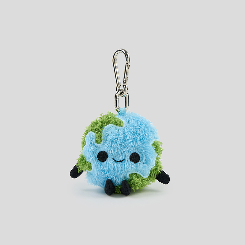 GOODBAI GOODEES 萌萌地球毛绒玩偶钥匙扣