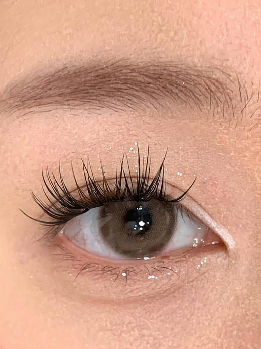 KiraFairy 太妃奶栗 半年抛 两片 14.2mm 参考着色 13.4mm 基弧 8.6 含水 38% 韩国进口 商品图2