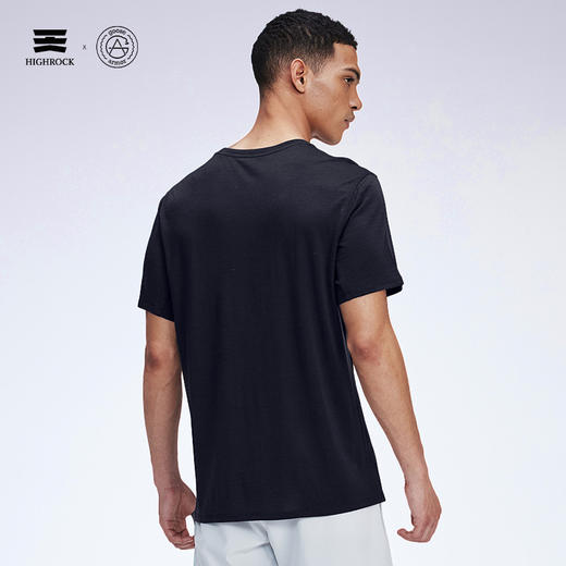 天石鹅铠甲夏季弹力舒适美利奴羊毛T恤男女同短袖户外运动速干半袖 商品图7