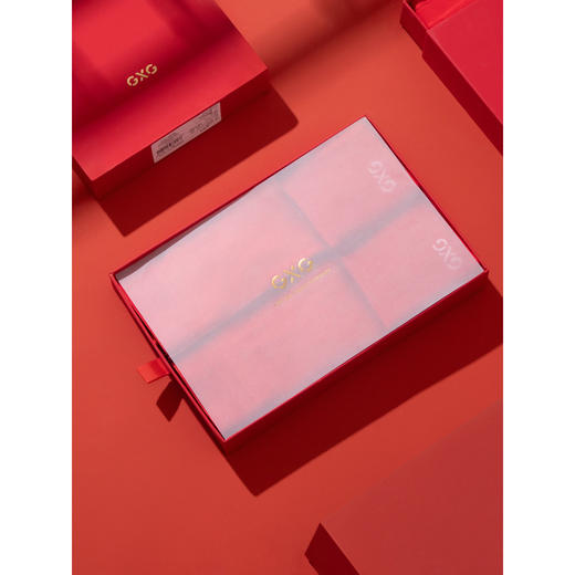 GXG男士新年内裤礼盒红色本命年内裤袜子各两对 商品图2