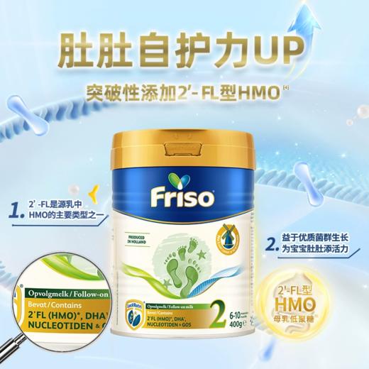 [大罐2段]荷兰版美素佳儿 Friso白金版奶粉较大婴儿奶粉2段（6-10个月）800g 商品图3