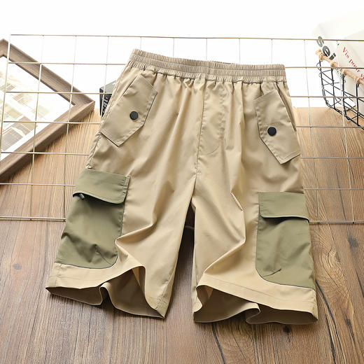 自营（香芋糖）-工装短裤夏季薄款2025潮亲子夏装运动五分裤外穿 商品图1