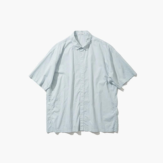ATON COTTON LAWN OVERSIZED SHORT SLEEVE SHIRT 廓形短袖衬衫 商品图2