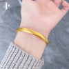 【限时克减150元】足金999.9 古法素圈光圈固口内心经泥鳅背手镯（面宽约6.5-6.9mm，厚约4.4mm）(GFSZW00168-02)（预售产品下单后不退款不退货不换货不补差价） 商品缩略图0