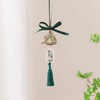 【与“粽” 不同❗端午香囊挂件】手工编制吉祥壁挂，创意门挂，喜庆窗挂，蒲扇小扫帚挂件竹编香囊入户门挂室内铃铛风铃QQ 商品缩略图1
