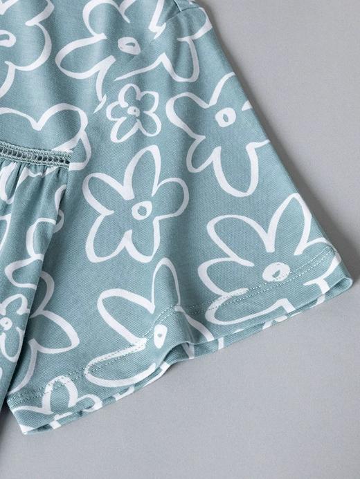 【32S单面棉】SCHIESSER德国舒雅女士32S单面棉莫短袖七分裤套装31/24799H 商品图6