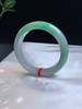 612702，55绿底正圈手镯，一半带绿底，颜色过渡非常自然，干净清新 商品缩略图1