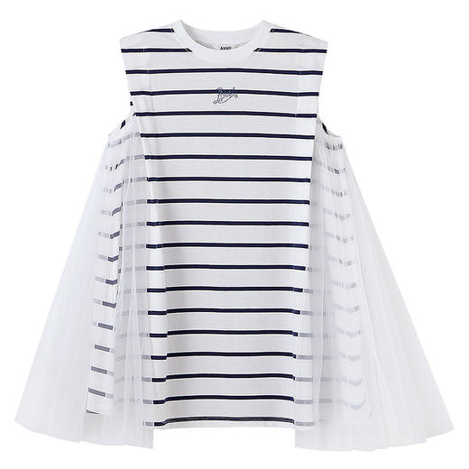 【实体店同款】女童无袖连衣裙夏季新款安奈儿童装AG523605 商品图6