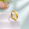 【限时克减150元】足金999 #固口戒指 #CNC 5G黄金实心固口戒指光圈戒指素圈戒指固口圈戒（面宽约3.2-3.6mm）(BE5GJZ00116)预售产品下单后不退款不退货不换货不补差价 商品缩略图2