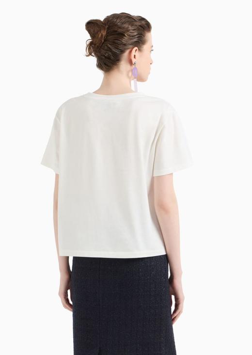 E ARMANI T恤衫女  EW001754AF15419-U0006 . 商品图2