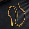 【限时克减150元】足金999 古法空心挂绳国潮传承冰丝金镂空冰丝丝绒金竹韵编织纹节吊坠（含珠子）(AUQGFDZ00138)（预售产品下单后不退款不退货不换货不补差价） 商品缩略图3