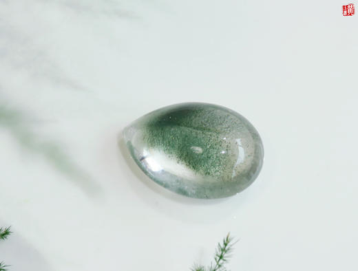 【幽绿幻纱】绿幽灵水晶吊坠 配精美挂绳 商品图1