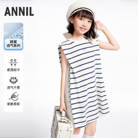 【实体店同款】女童无袖连衣裙夏季新款安奈儿童装AG523605