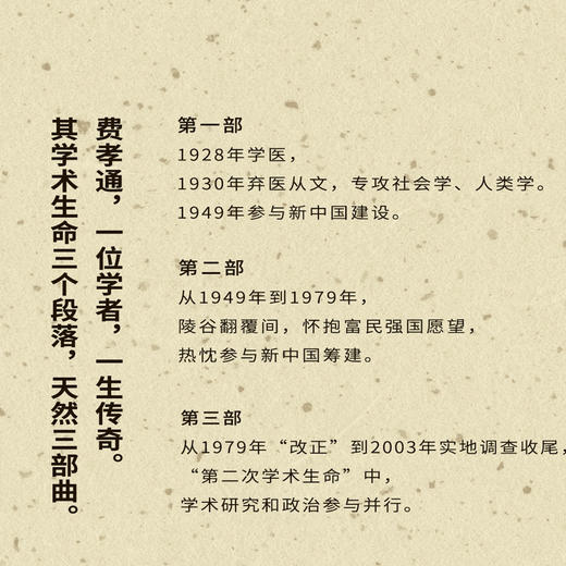 斯人斯土：费孝通的一生 张冠生 著 费孝通传记 商品图3