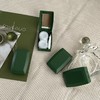 绿色森系便携芥末绿带镜盒 商品缩略图3