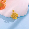 【限时7.5折】【定价黄金】足金999 #祈福 5G黄金镂空福字锁碎碎冰吊坠(AG5GDZ00207)（预售产品下单后不退款不退货不换货不补差价） 商品缩略图1