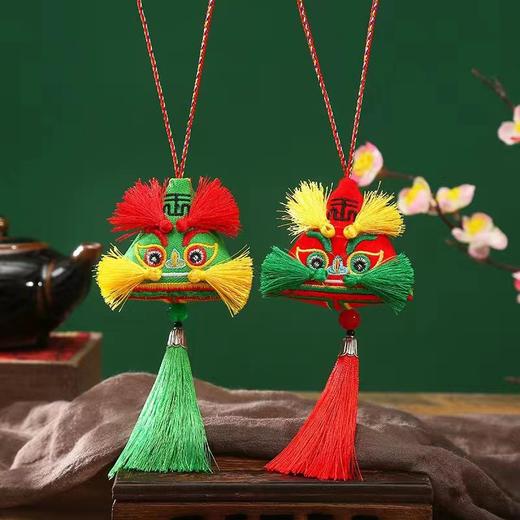 【买一送一❗虎头刺绣挂件香囊】草本植物填充，驱蚊驱虫，精梳棉芳香通窍，端午节粽子香包挂件随身艾草挂饰项链挂脖香囊QQ 商品图1