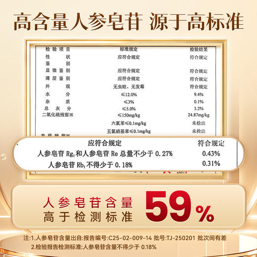 【吉林长白山人参片】 生晒参片  古法晾晒 炖汤泡酒佳品 家用装 250g/500g/袋 商品图1